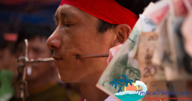 Hainan JunPo needle festival Hainan JunPo needle festival