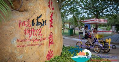 Bai sha men park and beach Haikou Bai sha men park and beach Haikou
