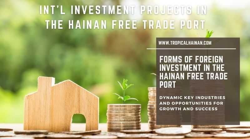 Forms of foreign investment in the Hainan free Trade Port.jpg