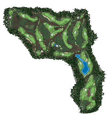 Haikou golf course lava fields course golf map 1