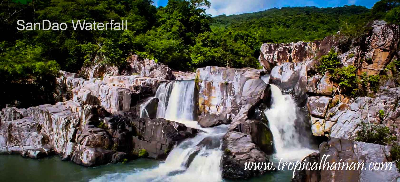 Yanoda rainforest Waterfall Yanoda rainforest Waterfall