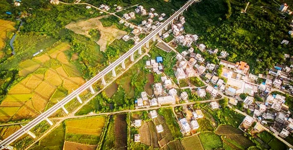 Hainan's high speed train