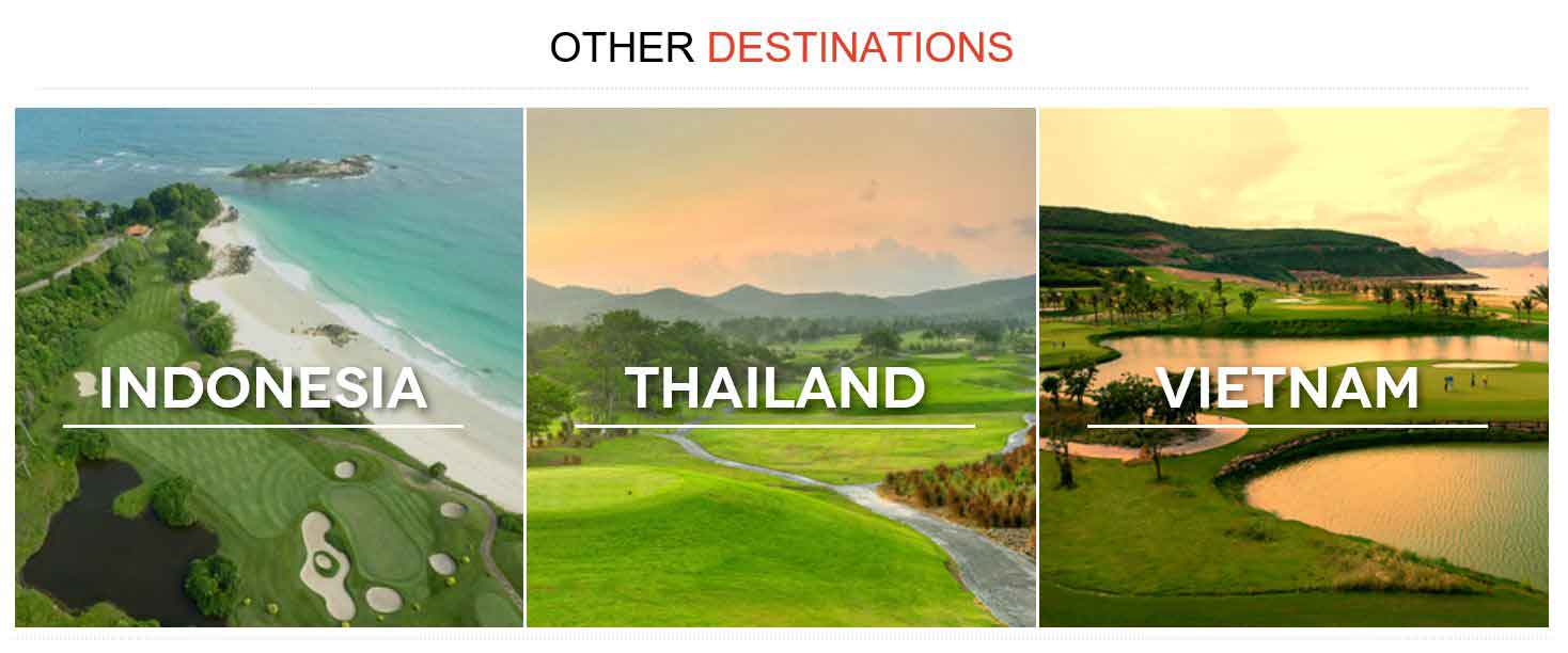 Other golfing destinations offered by CGE Other destinations by CGE