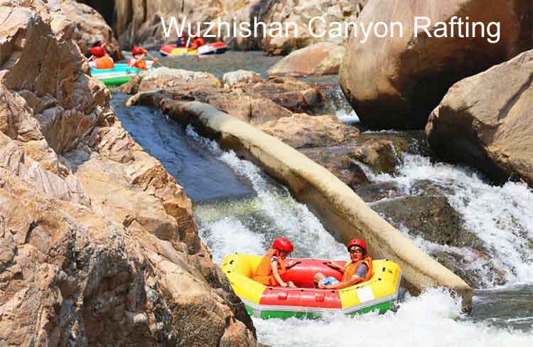 Wuzhishan Canyon Rafting 1