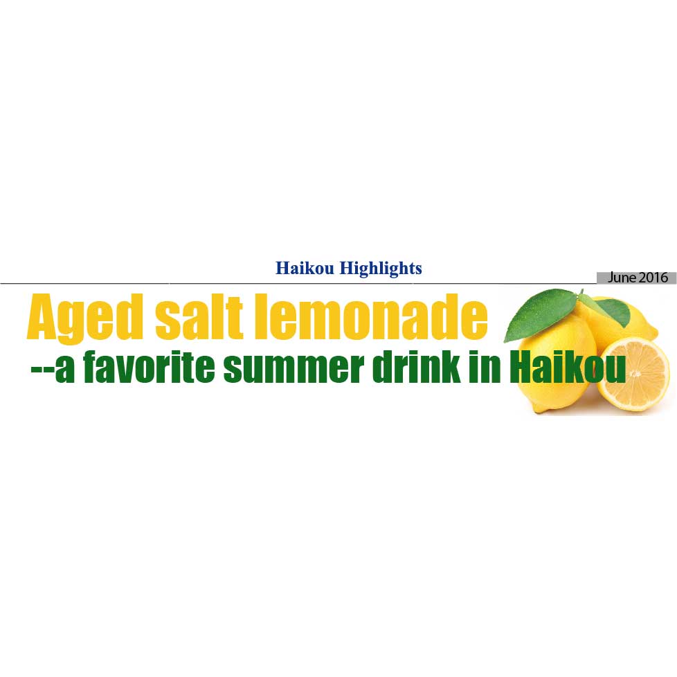 Haikou Highlights: Aged Salt Lemonade