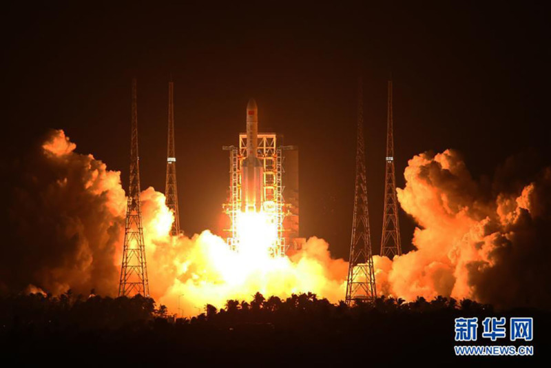 China successfully launches Its Biggest Rocket Yet Long March-5 heavy-lift carrier rocket