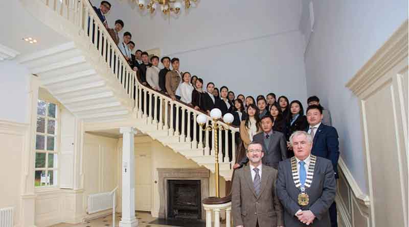 Hainan University tourism students in Ireland, the most popular tourist destination in Europe