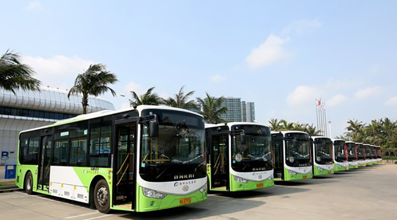 150 Ankai electric buses put into operation in Haikou