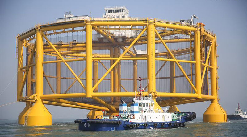 China’s first intelligent deep-water fish farm