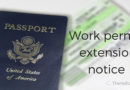 Applications for extending work permits for foreigners in China must be submitted 30 days before expiration.