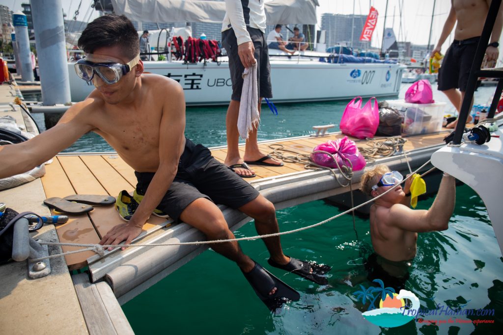 A tough break for the Seamo at the 2019 Round Hainan Regatta