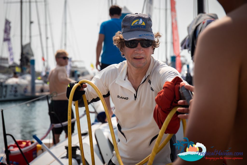 A tough break for the Seamo at the 2019 Round Hainan Regatta