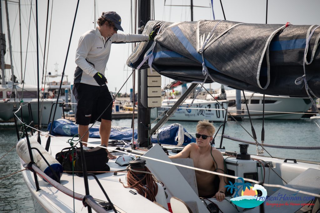 A tough break for the Seamo at the 2019 Round Hainan Regatta