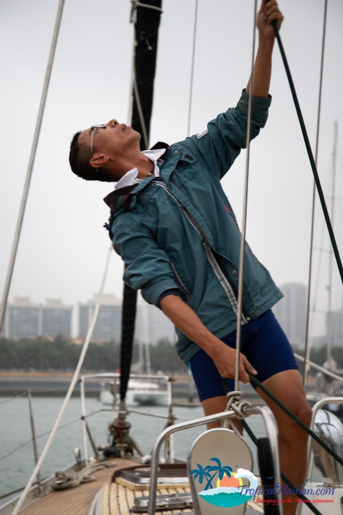 International competitors make last minute preparations for 2019 10th Hainan Regatta