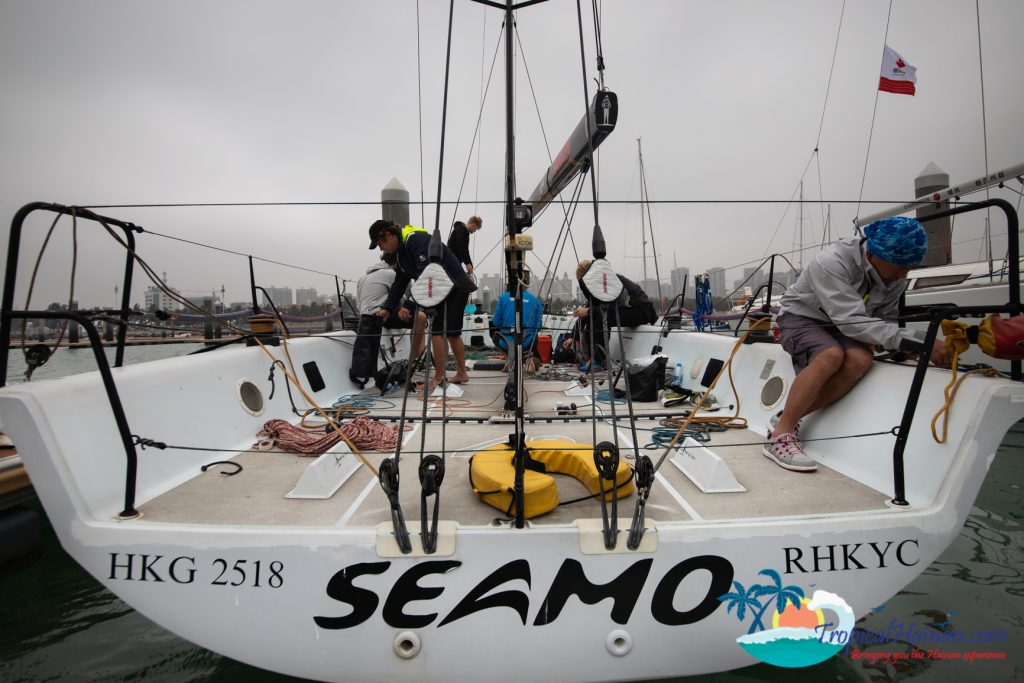 International competitors make last minute preparations for 2019 10th Hainan Regatta