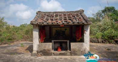 Mei mei Village – stone walls, artillery buildings and lush environment. Mei mei Village – stone walls, artillery buildings and lush environment.