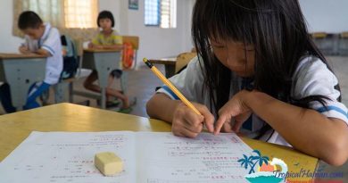 4 teachers, 4 students left at tiny Bei Gang Island’s Elementary School 4 teachers, 4 students left at tiny Bei Gang Island’s Elementary School