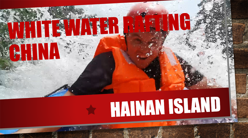 White water rafting China Hainan Island wuzhishan