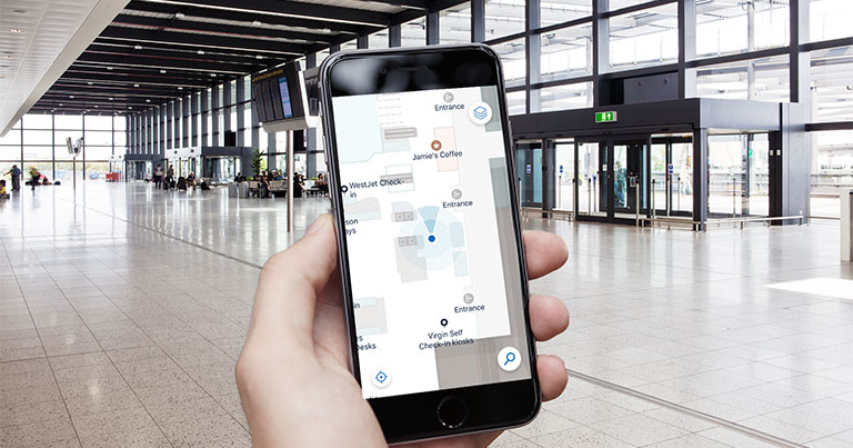 Augmented Reality Navigation at Gatwick Airport