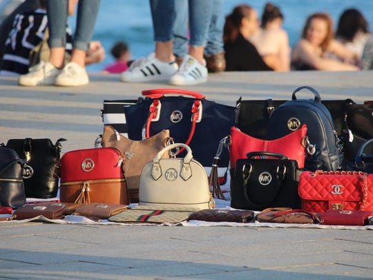 Fake bags in Hainan Island