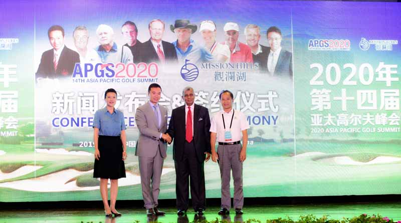 Asia Pacific Golf Group (APGG) and International Association of Golf Tour Operators (IAGTO) signed a contract with Mission Hills Group