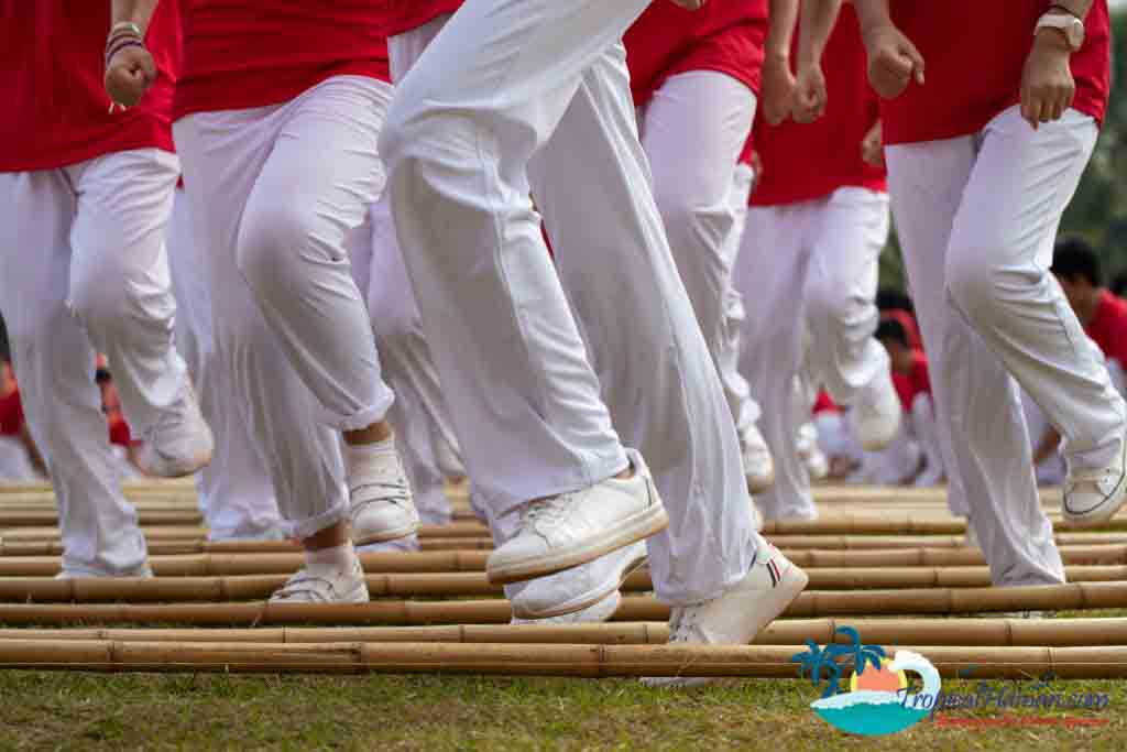 Bamboo dance 6