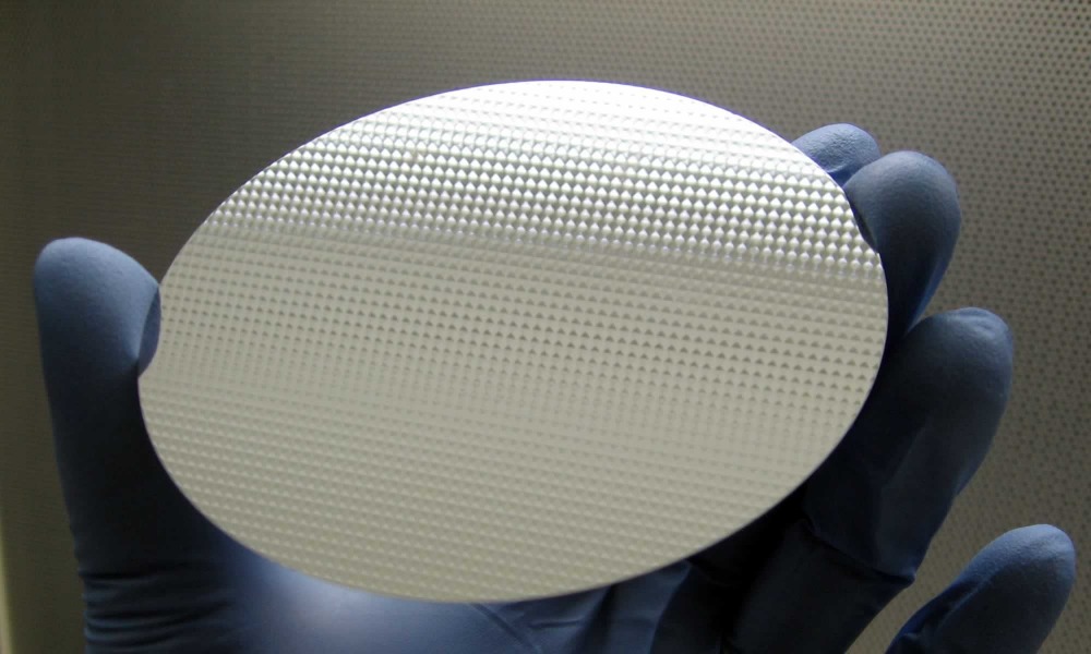 commercial processors are made using a silicon wafer