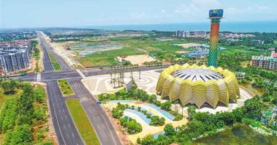 Progress update on construction of the Jiangdong New District, Haikou Progress update on construction of the Jiangdong New District, Haikou
