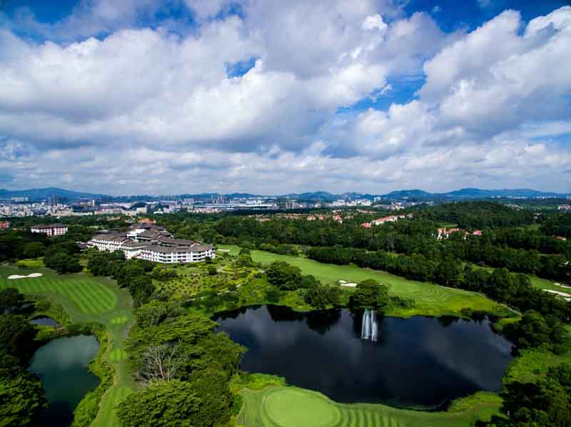 Photo caption 4 – Overview of Mission Hills Shenzhen