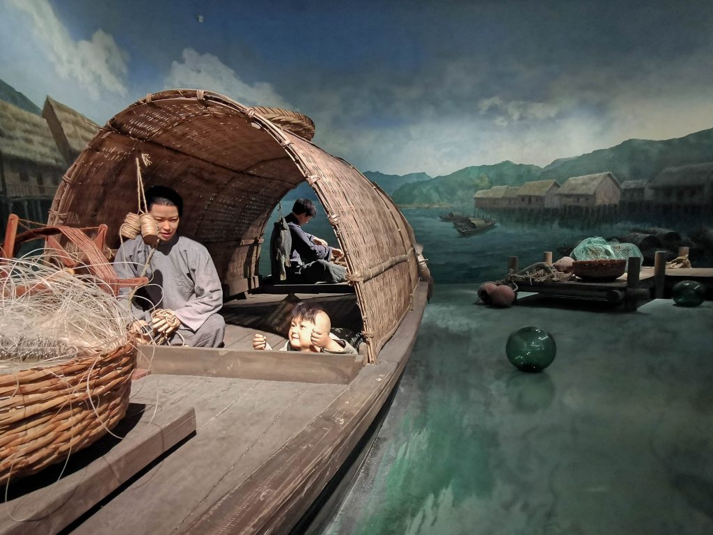 Dan people in Hainan Museum