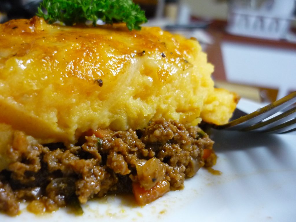 Sweet potato shepards pie