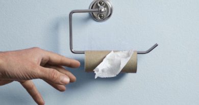 What on earth’s going on with the toilet paper What on earth’s going on with the toilet paper