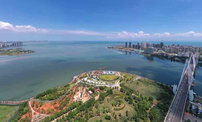 MAD architects unveils plans for 'wormhole library' in Haikou