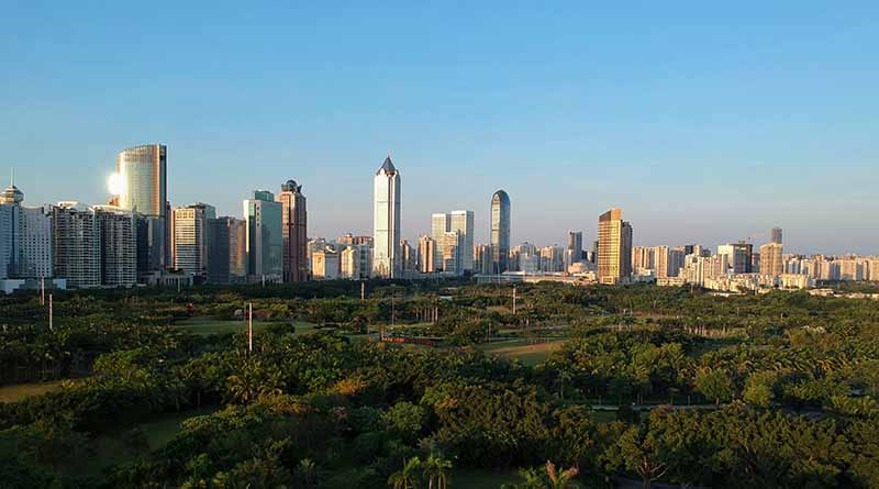 Haikou city in top ten cities in China