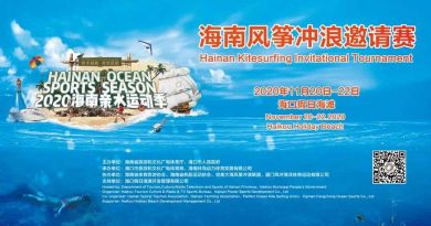 Kite surfing competition in Haikou Hainan Kite surfing Invitational Tournament Post cover image