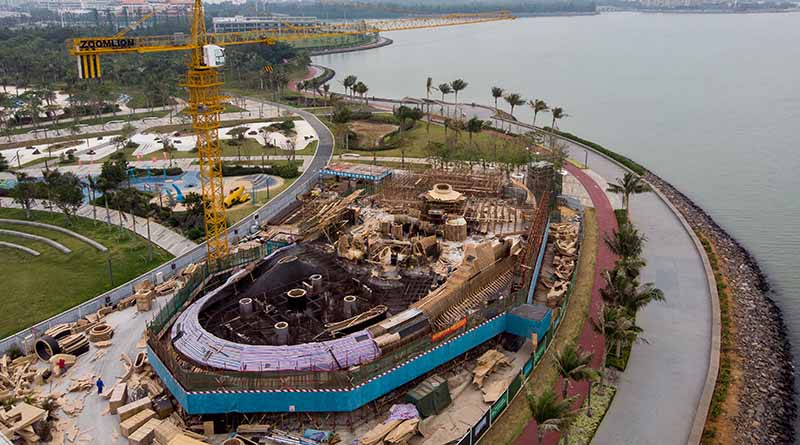 Construction of the Wormhole library Haikou