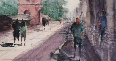 Haikou Urban Sketchers recent outing to the Haikou Clock Tower Haikou-Urban-sketchers-feature