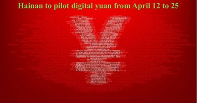 Hainan to pilot digital yuan from April 12 to 25 Hainan-to-pilot-test-digital-yuan