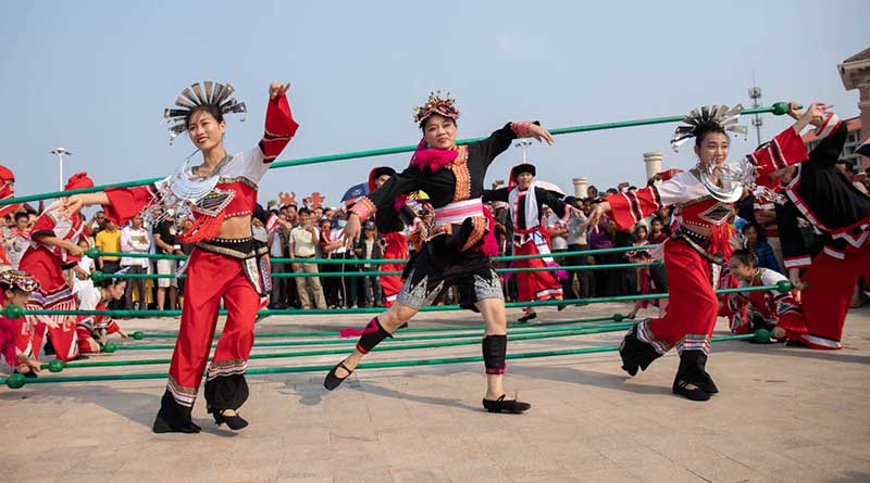 san yue san folk festival changjiang Hainan island -5