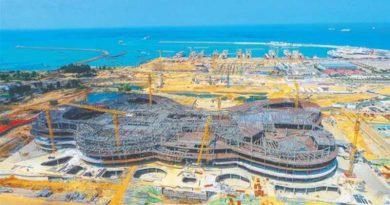 Development of Hainan International Duty Free City project underway International duty free center haikou