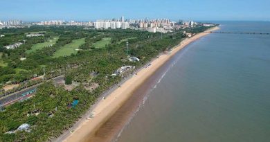 Beaches along Binhai – The sandy shores of Hainan’s capital Beaches in Haikou city Hainan island