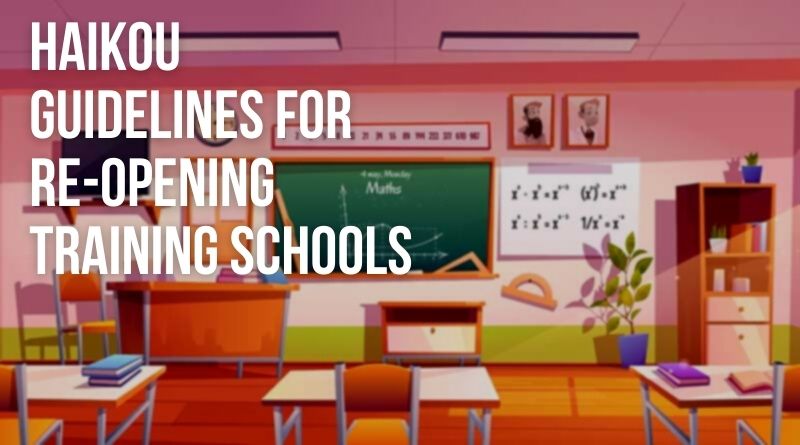 Guidelines-for-reopening-training-schools-in-Haikou fall 2021