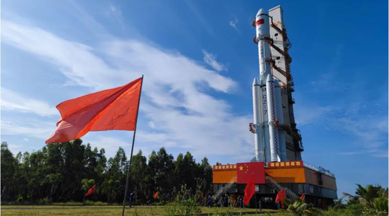 Tianzhou 3 rocket launch