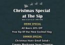 The Sip Christmas food and drink specials