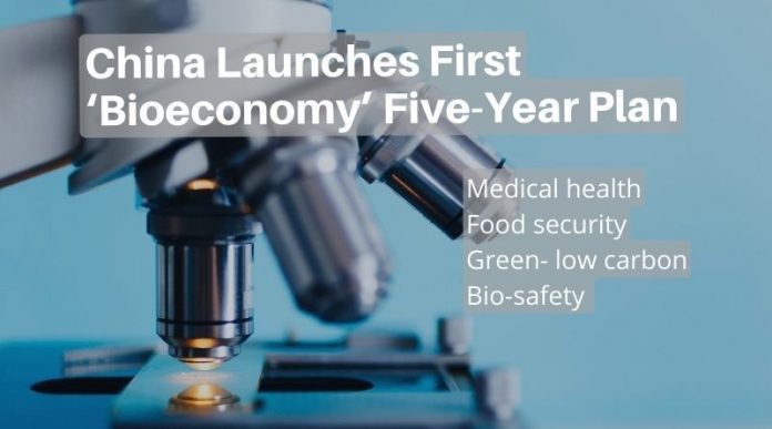 China Launches First ‘Bioeconomy’ Five-Year Plan