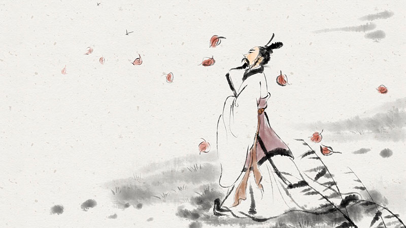Qu Yuan 340 BC 278 BC a patriotic poet and a loyal official of the State of Chu during the Warring States period.