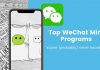 top 5 Wechat mini programs