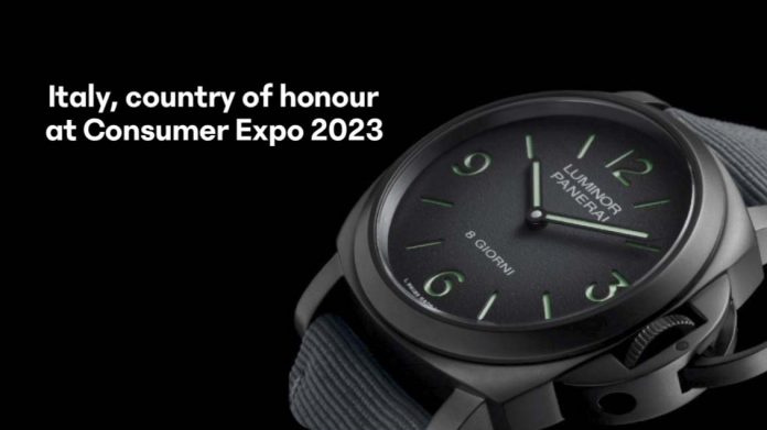 Italy will be the country of honor at Consumer Expo 2023