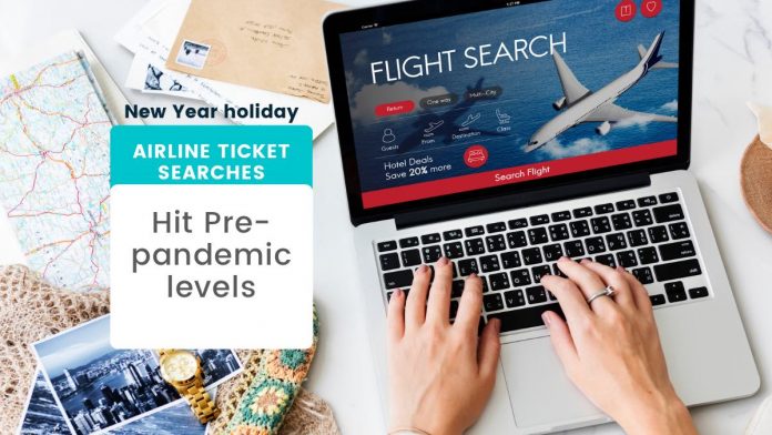 China Lunar New Year holiday airline ticket searches hit pre-pandemic levels