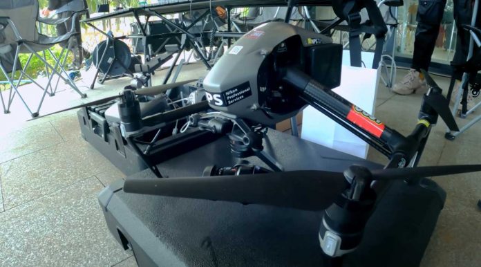 Drone racing at Xixiu Beach Park